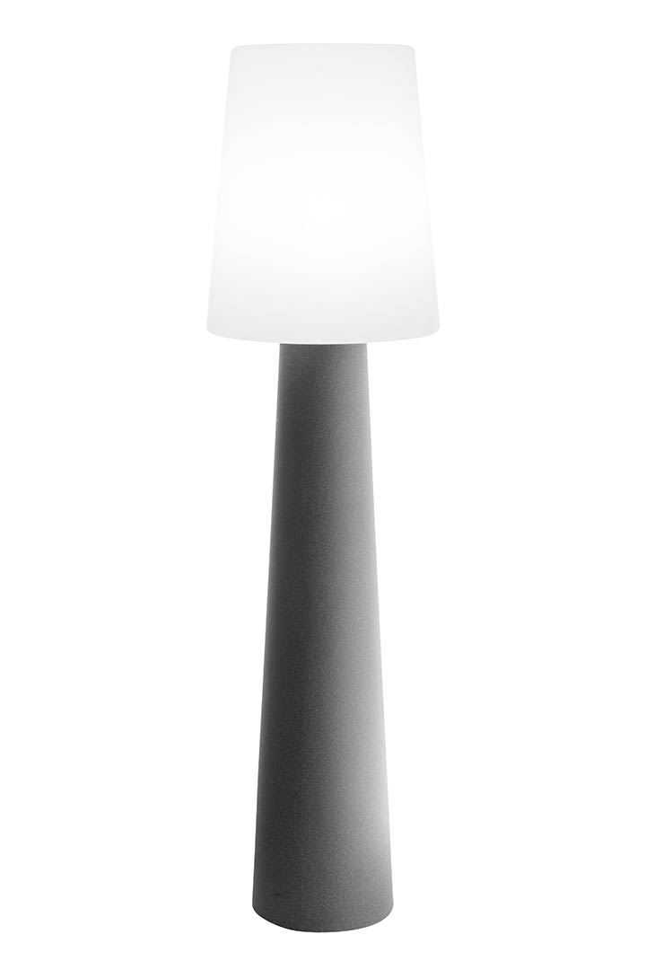 Stehleuchte No.1, 160cm, Farbe anthrazit mit RGB LED , bunt Stehleuchte No.1, 160cm, Farbe anthrazit mit RGB LED , bunt