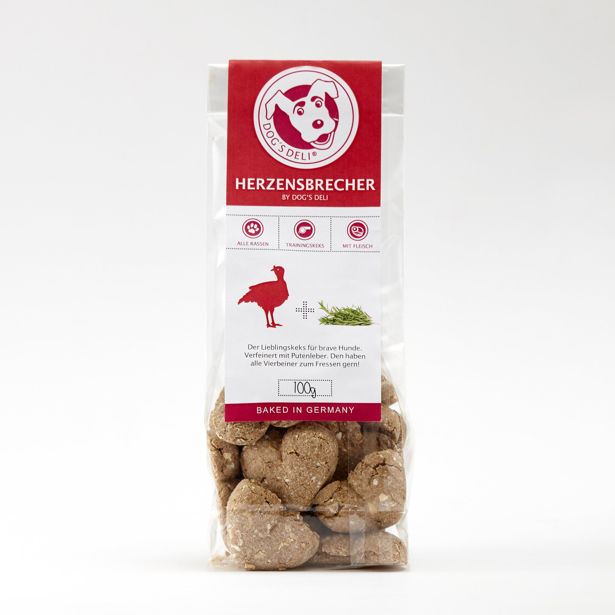 Hunde Leckerlie 'Herzensbrecher' 100g