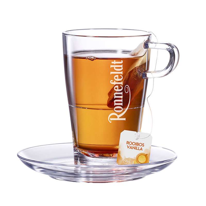  Glas mit Logo Ronnefeldt 0,32l 