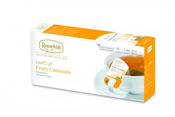 Ronnefeldt LeafCup Fruity Camomile | 6 x 15 Stück