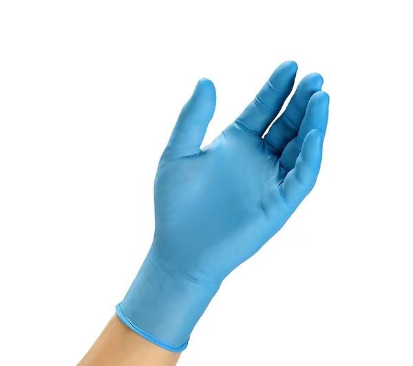 Einweghandschuhe, Nitril EX MD, puderfrei, Gr. M, Box a 100 Stück, VE= 10, blau