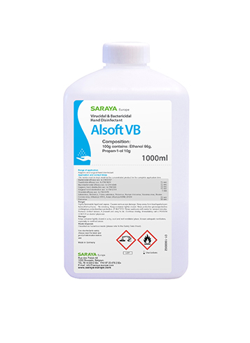 SARAYA ALSOFT VB 1,0 L, Händedesinfektion | für GUD-1000