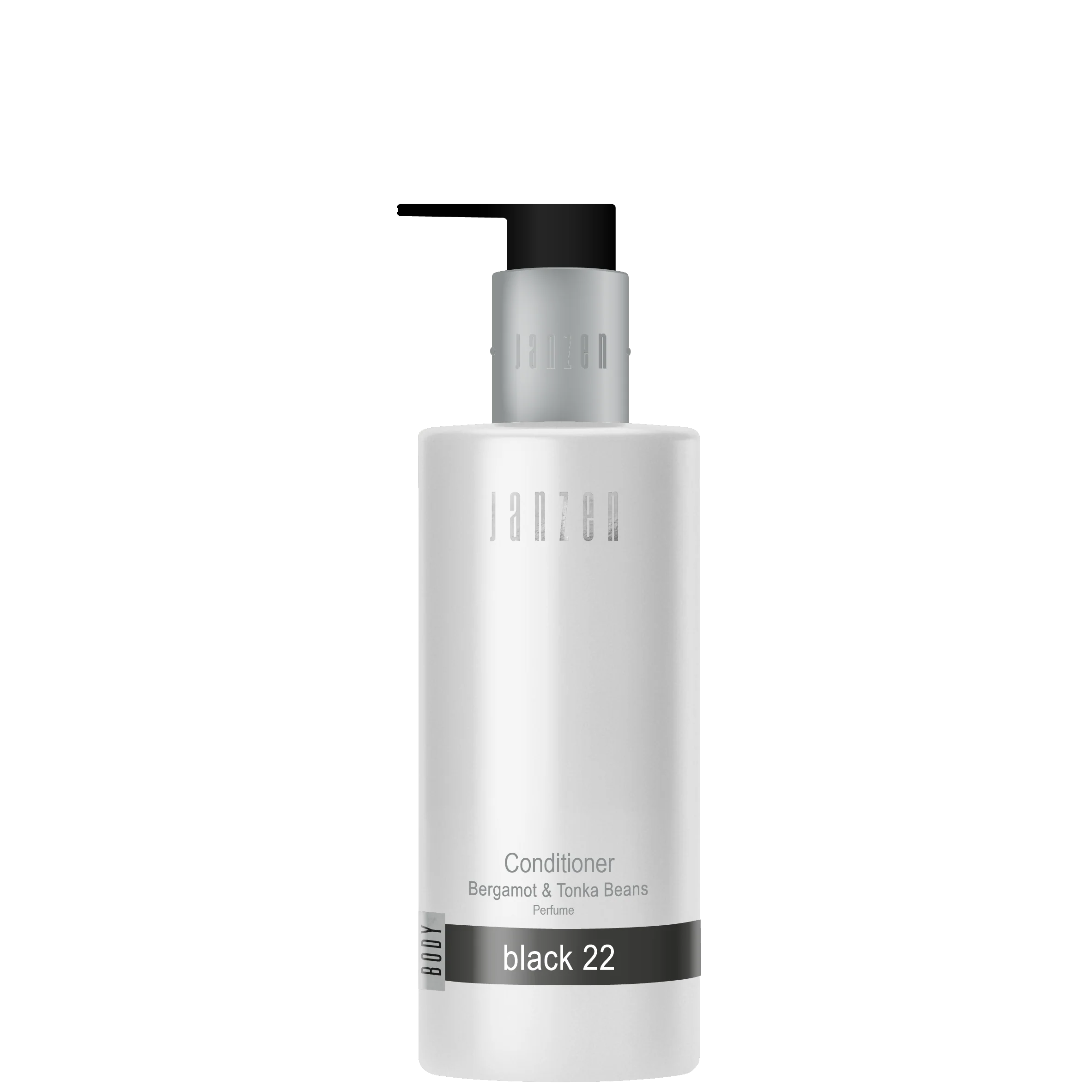 JANZEN Black22, Conditioner, 300 ml recycelte Flasche, 30 Stück    