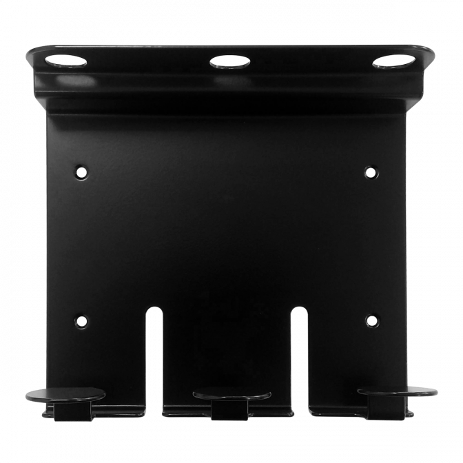 THE SPA COLLECTION Dreifach-Wandhalter Metall | schwarz | 475ml 