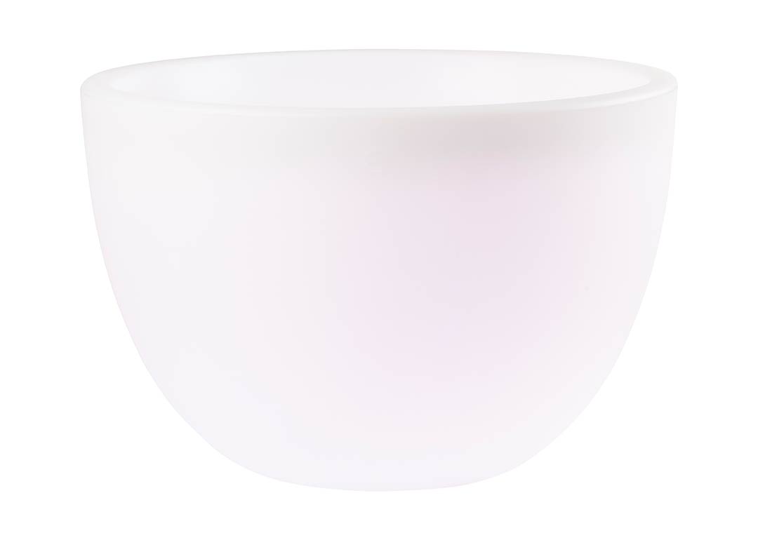LED Blumentopf / Tisch, Shining Curvy Pot XM, weiß 