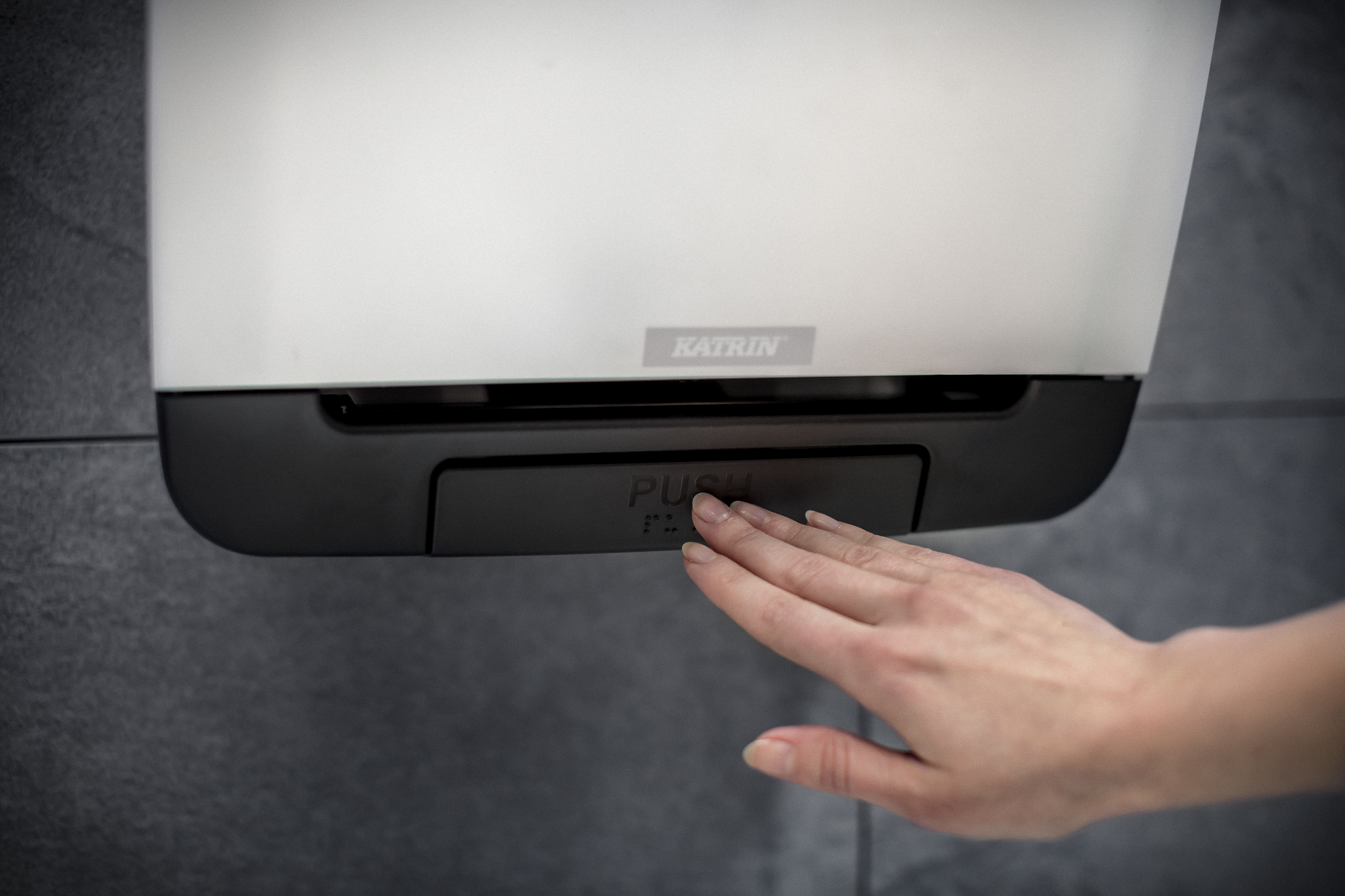 KATRIN Handtuchrollenspender Inclusive schwarz
