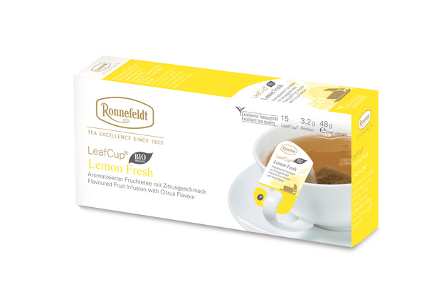 Ronnefeldt LeafCup Lemon Fresh BIO Tee | 6 x 15 Stück  