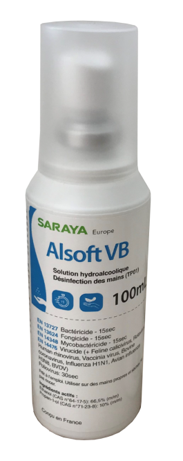 SARAYA ALSOFT VB Haut & Händedesinfektion | 100 ml