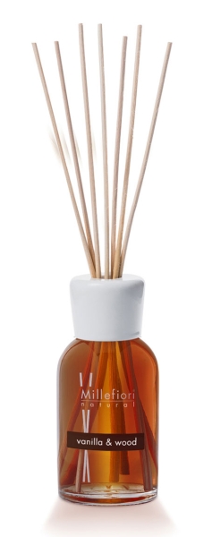 Vanilla & Wood Millefiori Duftdiffuser 250ml, 1 Stück   