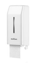 WEPA SATINO Comfort Toilettenpapier-Spender für 2 Rollen. JT3 System
