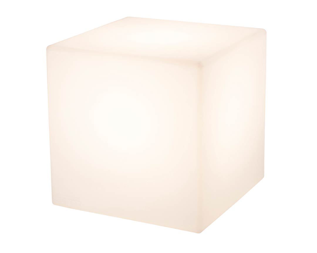 Leuchtwürfel Shining Cube, 33cm, mit RGB LED, bunt