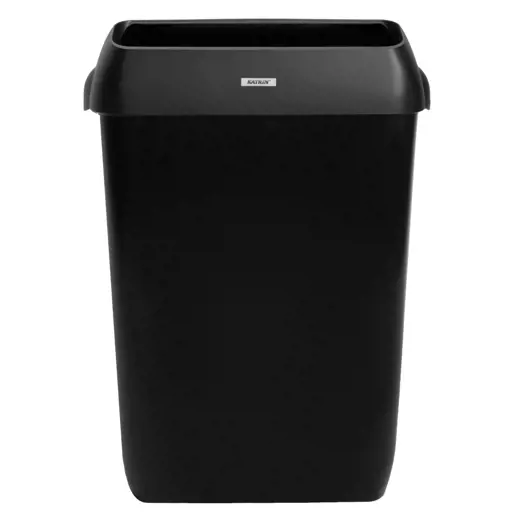 KATRIN Abfallbehälter 50 Liter, schwarz