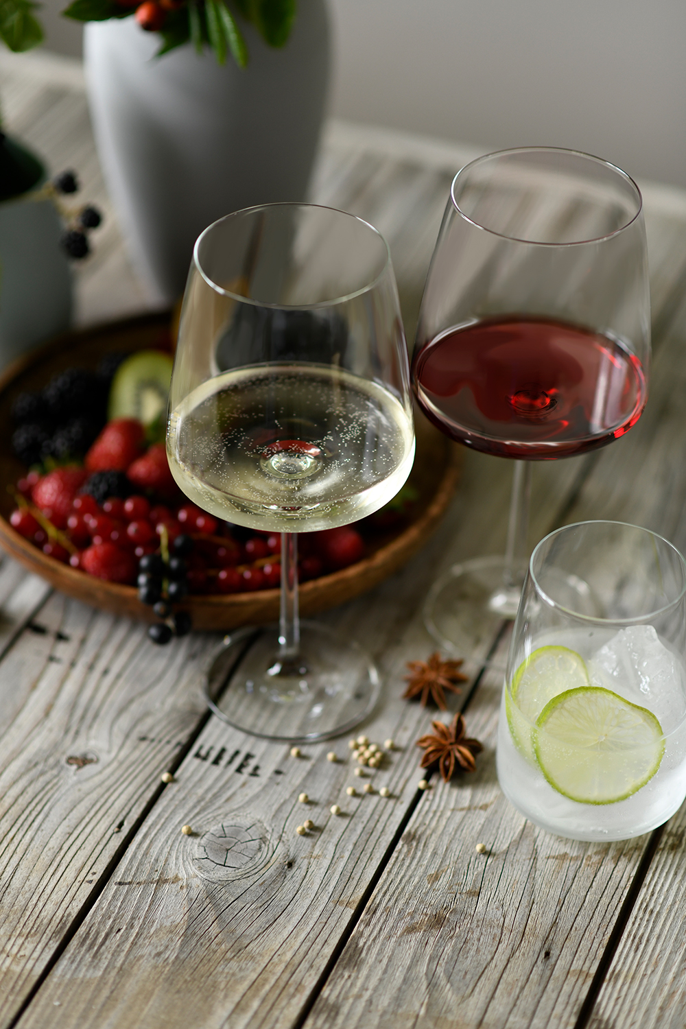 Sektglas SENSA, 6-teiliges Sektglas Set Leicht & Frisch Sekt / Eichstrich