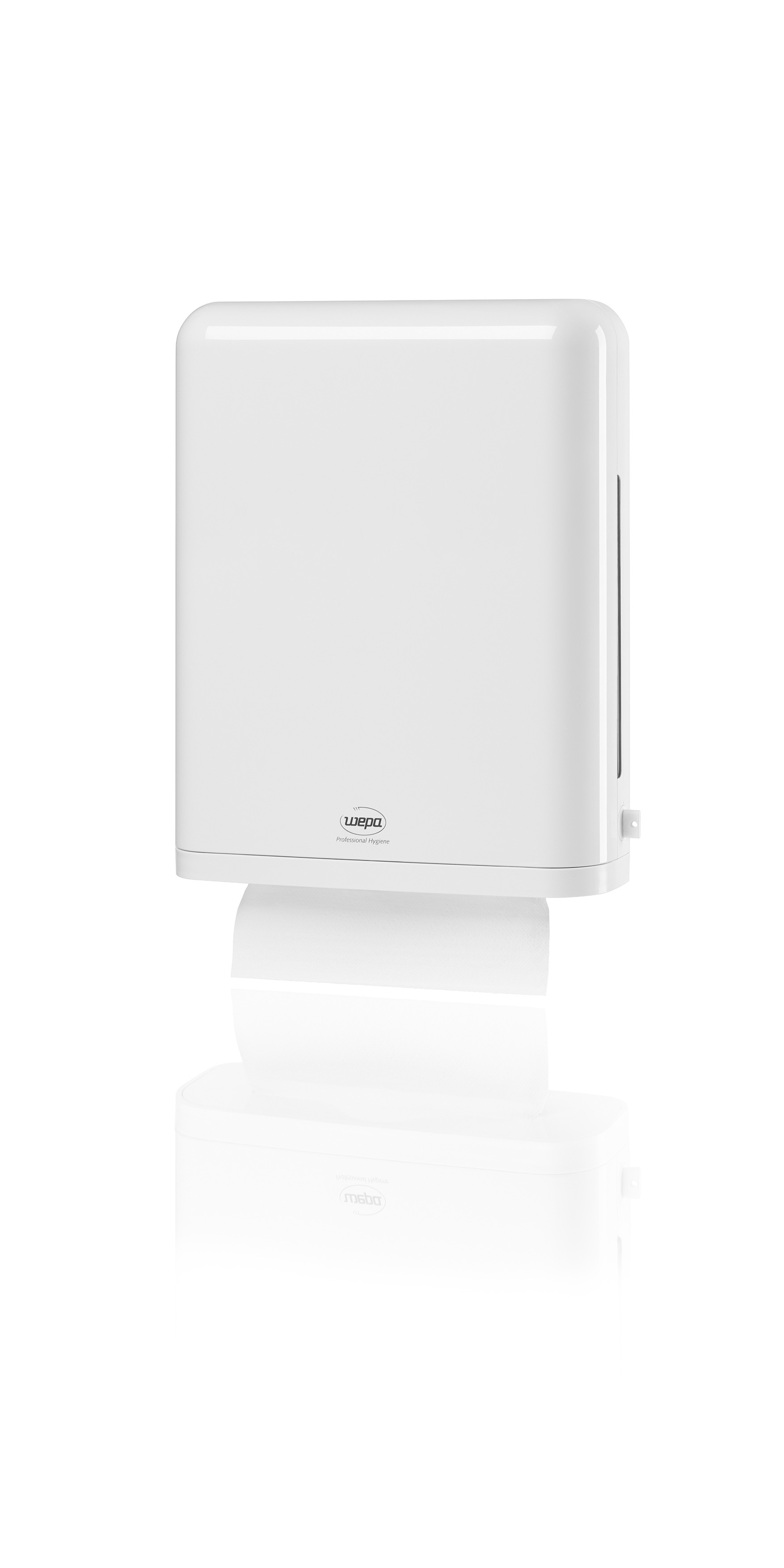 WEPA SATINO Falthandtuch-Spender Interfold klein.