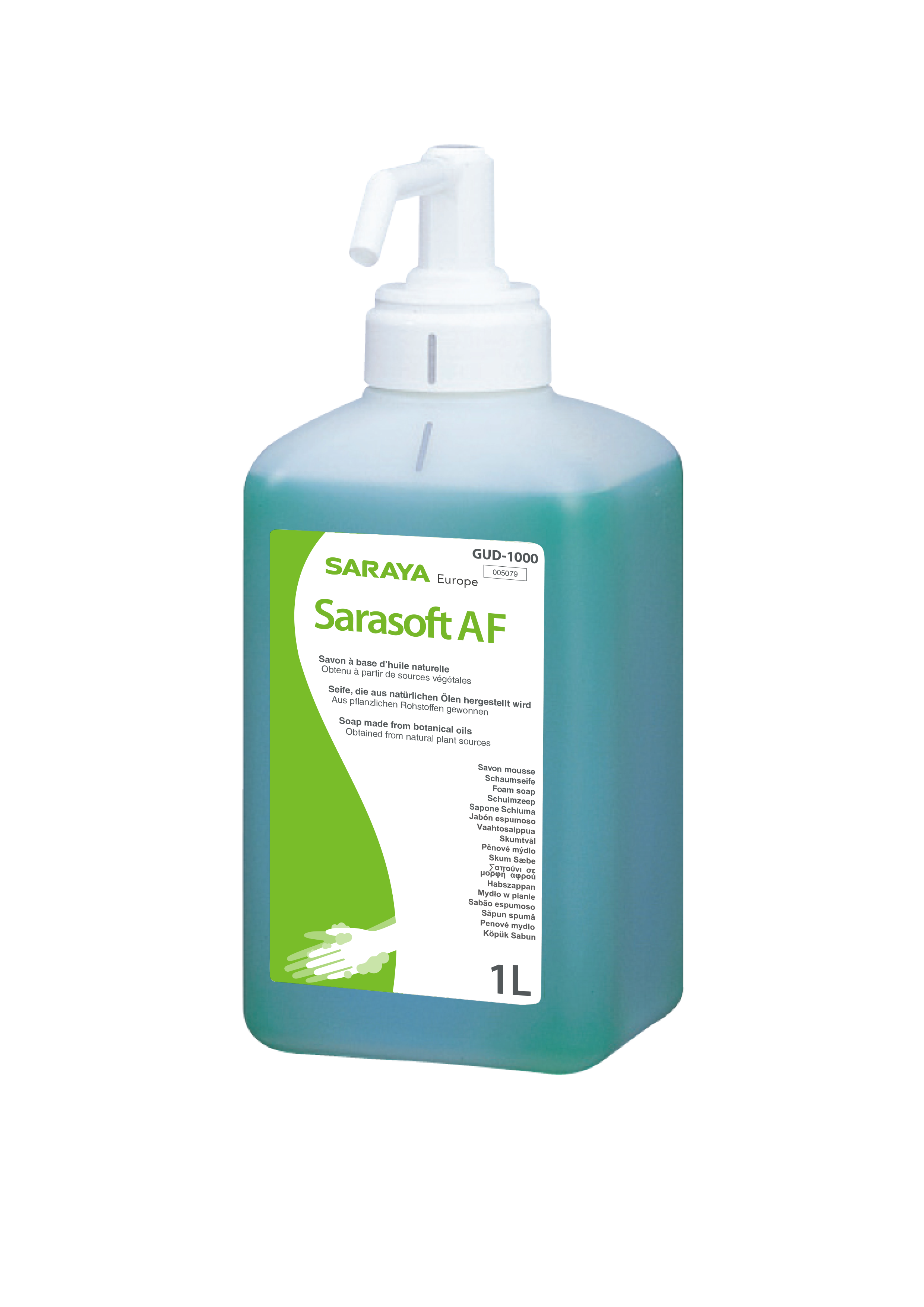 SARAYA  ALSOFT  1,0L Schaumseife für GUD 1000